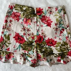 Floral Zara Fitted Short XS